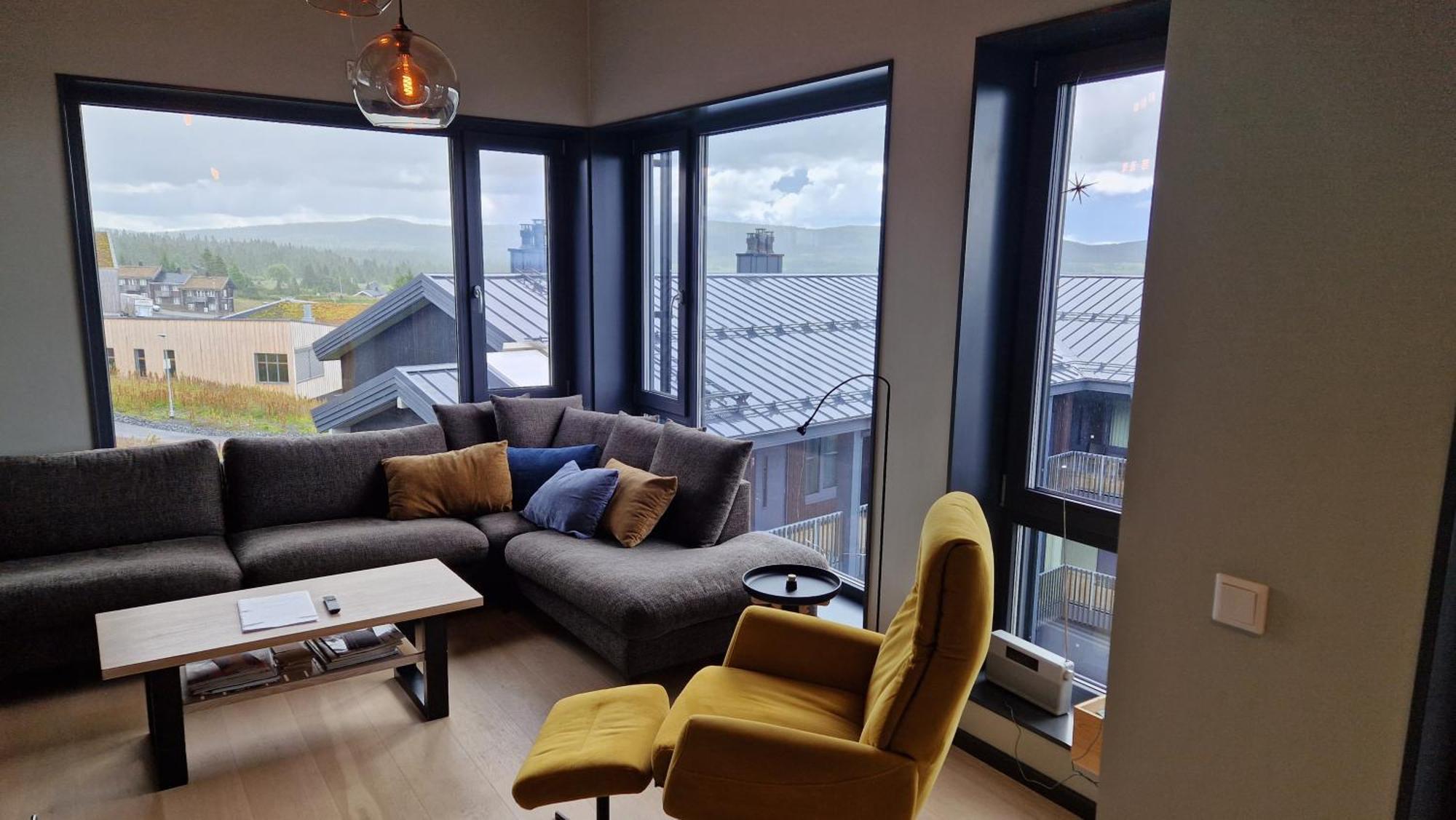 דירות Beautiful Penthouse With Panoramic View At Sjusjoen מראה חיצוני תמונה